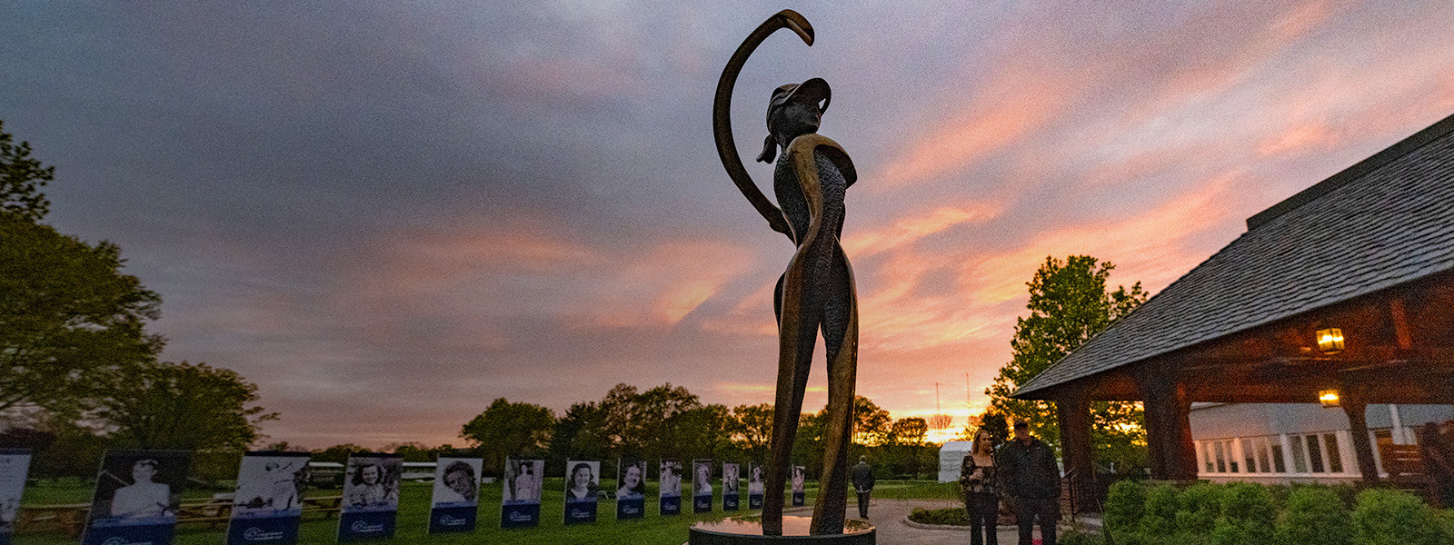 large bronze statue