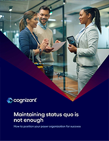 Maintaining status quo is not enough pdf cover