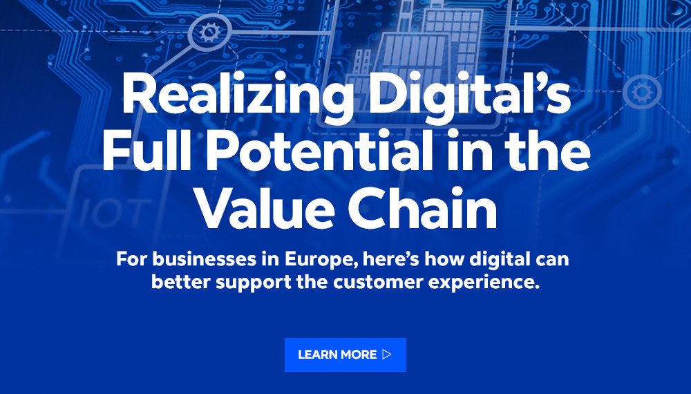 Maximising Digital in the Value Chain
