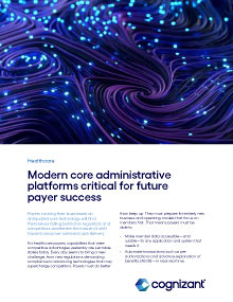 Core administrative platforms PDF cover