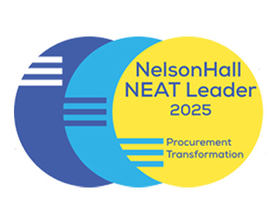 Cognizant rated a Leader by NelsonHall in Procurement Transformation for 2025 Badge