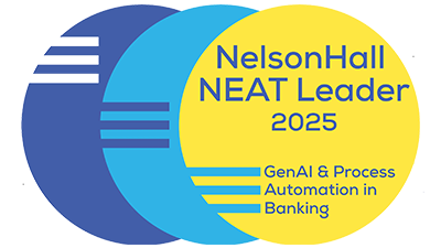 NelsonHall names Cognizant a leader in Core Banking Services badge