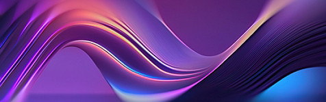 Abstract purple wave background