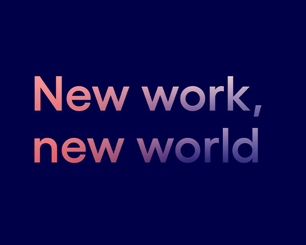 New work, New world text