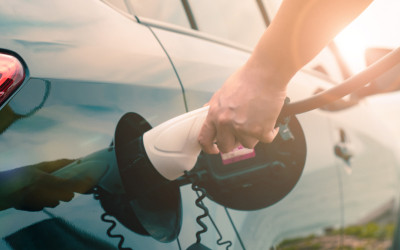 Charging a EV car