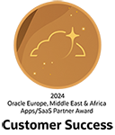 Oracle Applications/SaaS EMEA Customer Success Partner Award