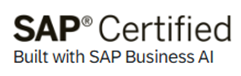 SAP Certified Built with SAP Business AI
