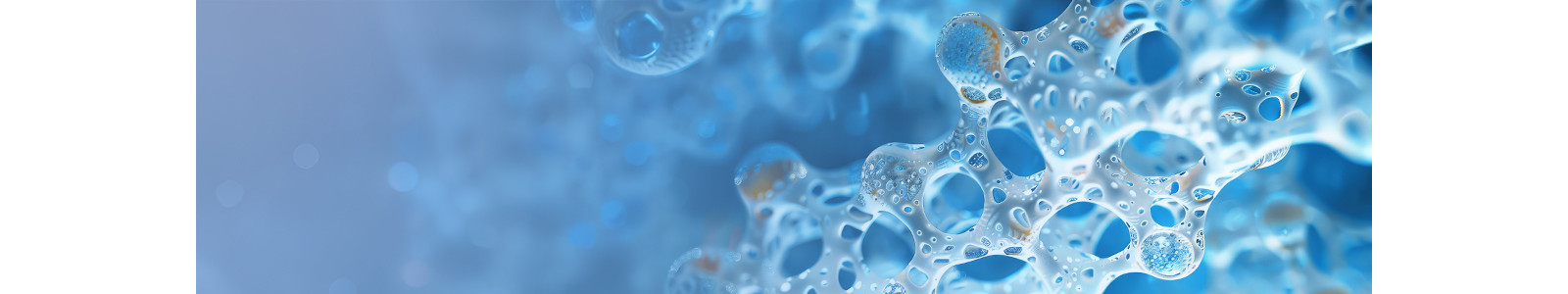 A molecular structure inside the water