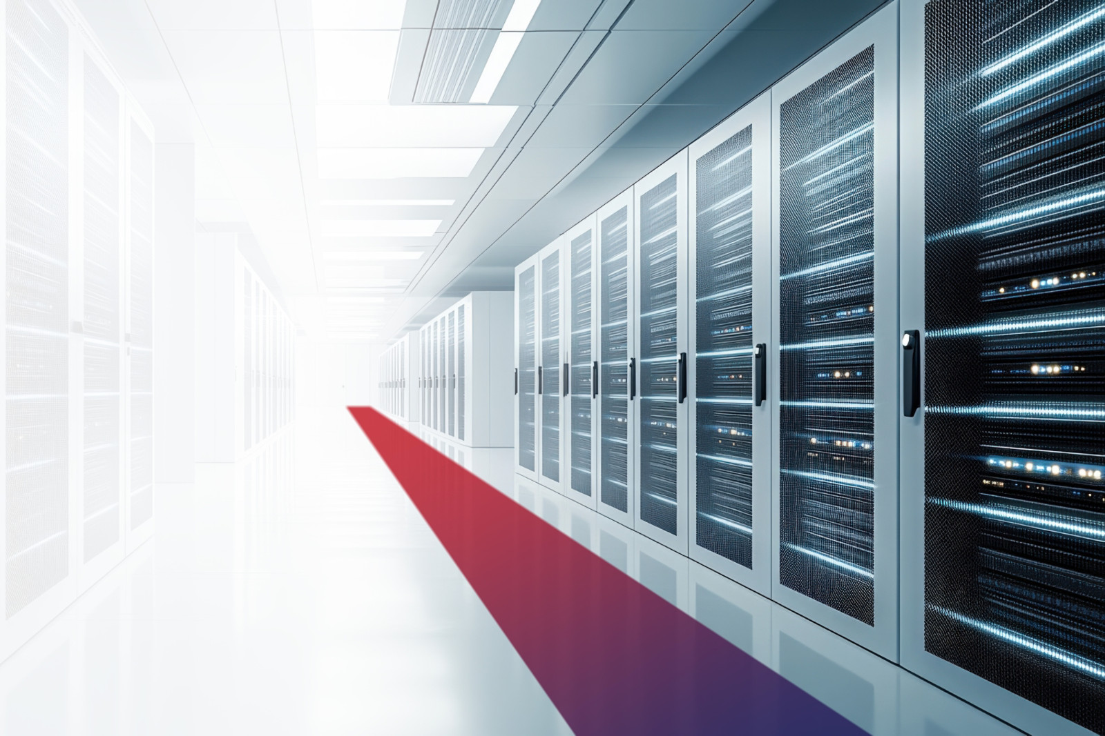 Robots lined up on a conveyor belt in a factory, ready for assembly and production tasks.