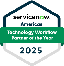 Servicenow Americas Technology Workflow Partner of the Year 2025
