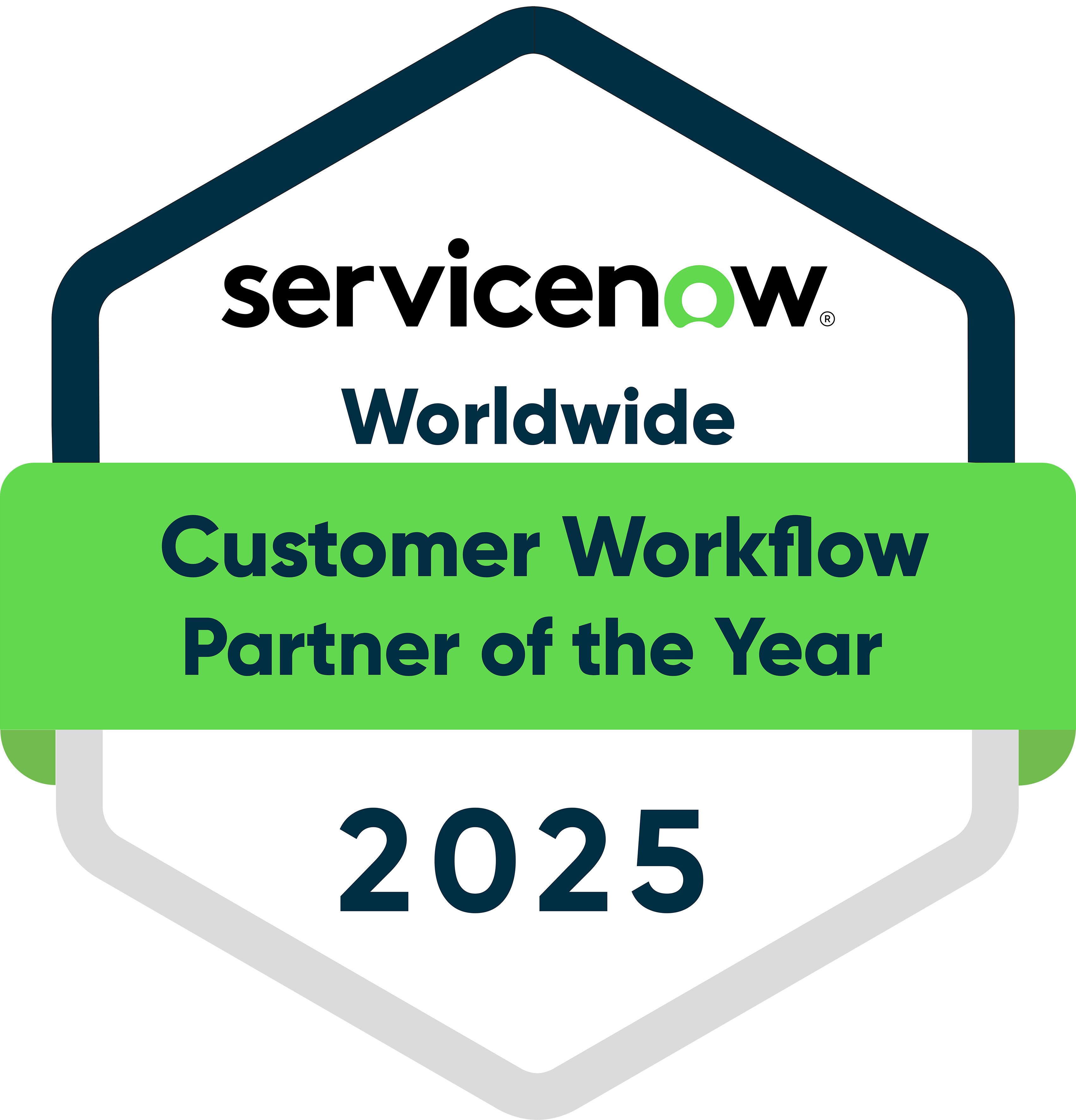 ServiceNow Customer Workflow Partner of the Year 2025