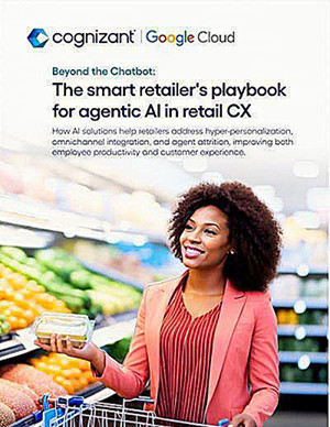Cover image of The  smart retailer's playbook for agentic AI in retail CX white paper