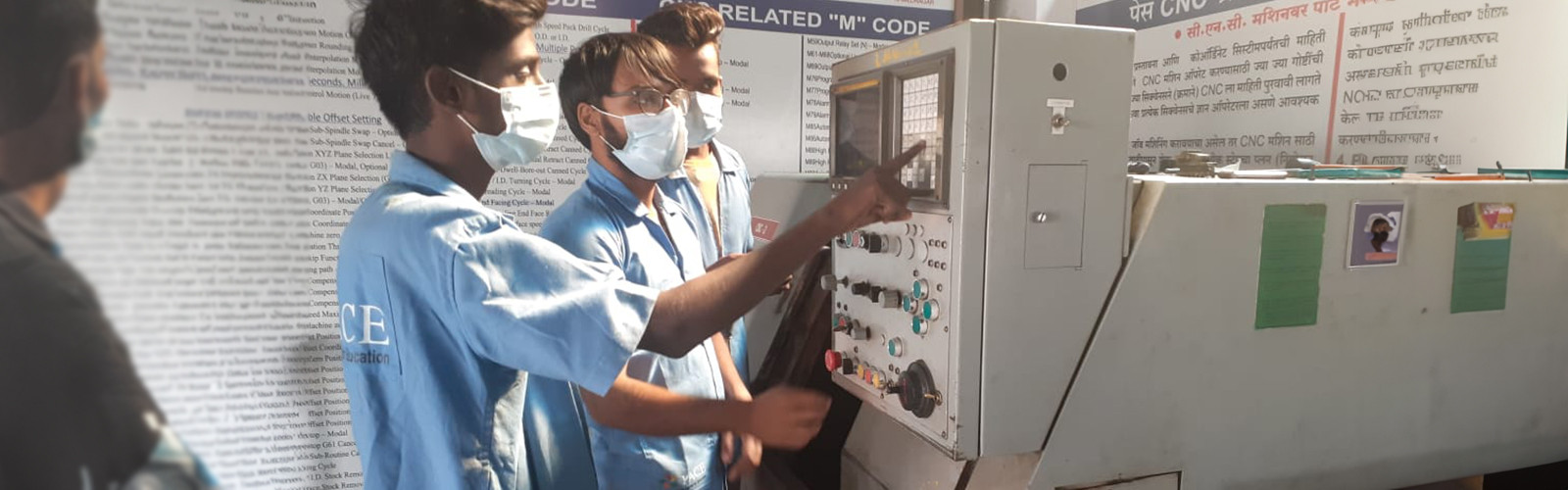 Students are working