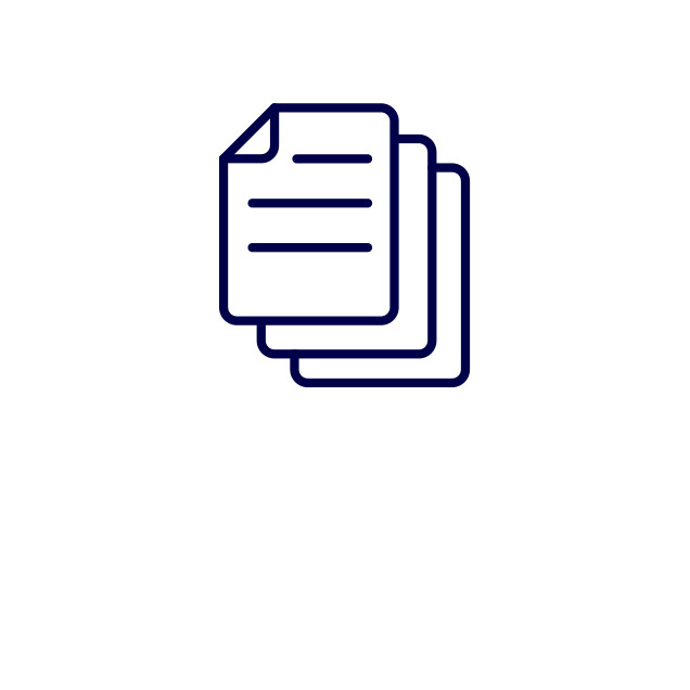 Stacked documents icon