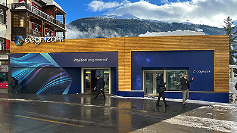 chalé de Cognizant en Davos. Suiza