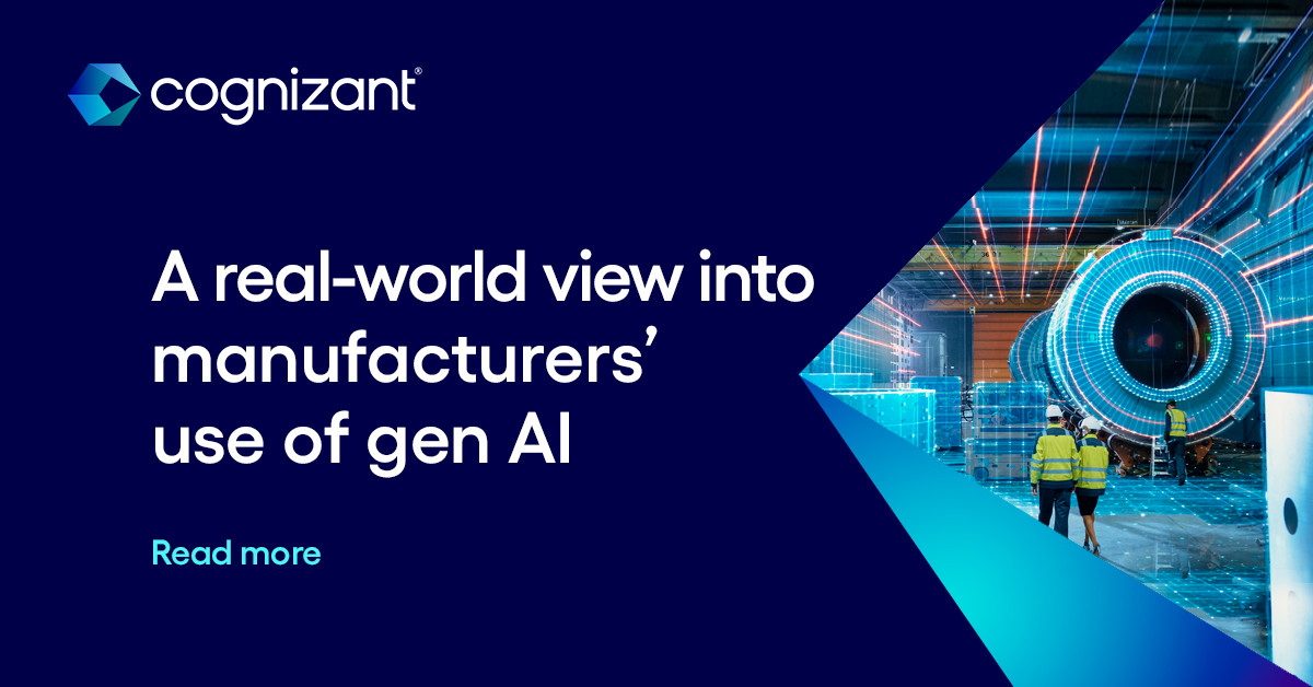 Three Ways Gen AI Is Already Changing Manufacturing