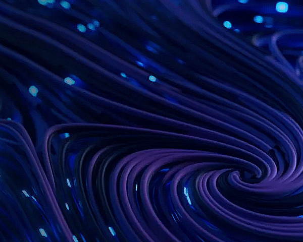 a vibrant whirlwind line 