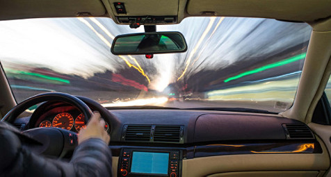 dashboard of a car